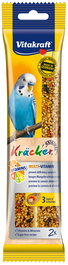 Vitakraft Barras Periquito Multivitaminas 7x2un (14 Unidades) - Alimento Completo Enriquecido Con Yodo-rápido