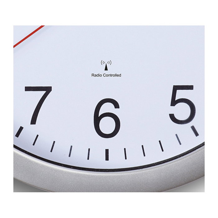 MAUL Reloj de pared MAULRUN 25RC Blanco