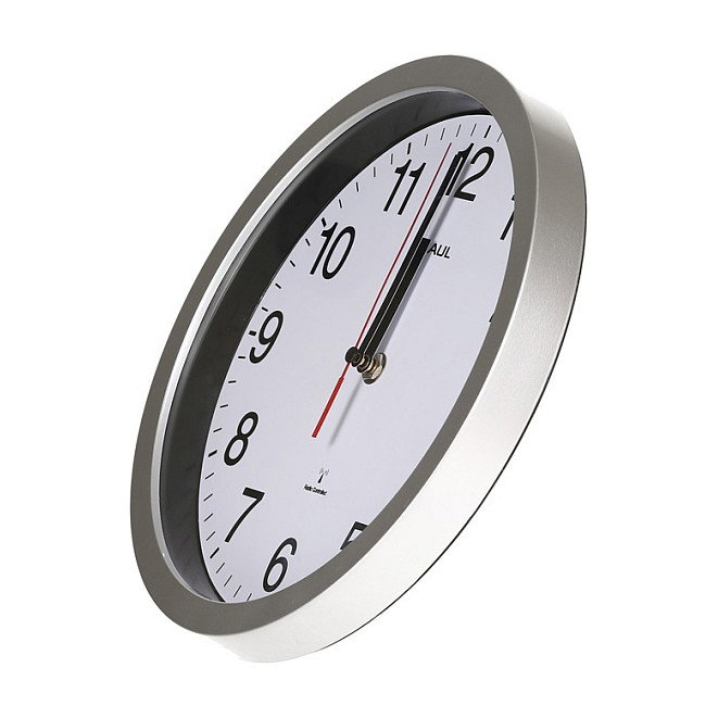 MAUL Reloj de pared MAULRUN 25RC Blanco