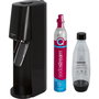 SodaStream Terra Negro con Botella de 1L y Cilindro Quick Connect
