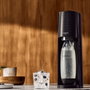 SodaStream Terra Negro con botella de 1 L y cargador de CO2