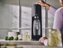 SodaStream Terra Negro con botella de 1 L y cargador de CO2