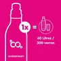 SodaStream Terra Negro con botella de 1 L y cargador de CO2