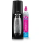 SodaStream Terra Negro con botella de 1 L y cargador de CO2