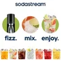 SodaStream Terra Negro con botella de 1 L y cargador de CO2