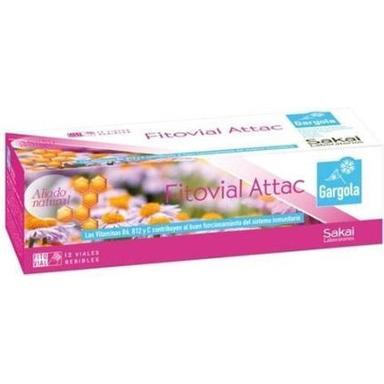 SAKAI Gargola Fitovial Attac 12 viales