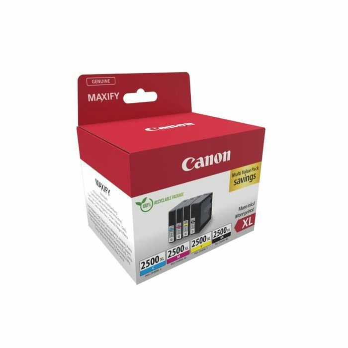 Canon PGI-2500XL Multipack de cartuchos de tinta XL (9254B010) Canon PGI-2500XL Multipack de cartuchos de tinta XL (9254B010)