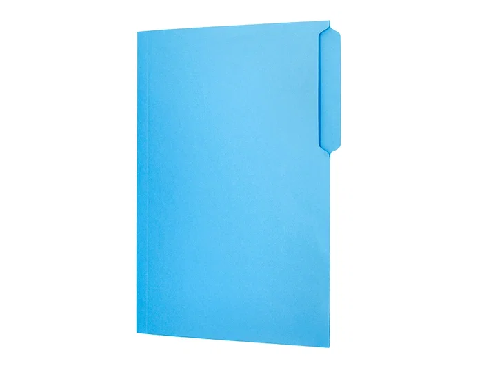 Liderpapel Subcarpeta de Cartulina con Pestaña Folio Azul Liderpapel Subcarpeta de Cartulina con Pestaña Folio Azul