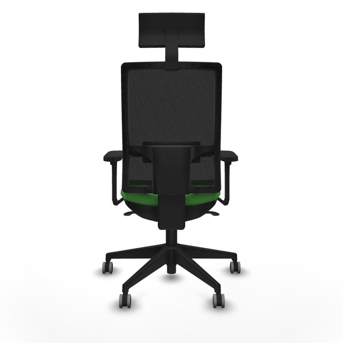 PIQUERAS Y CRESPO Silla de oficina Horna con mecanismo Sincro, Verde y Negro PIQUERAS Y CRESPO Silla de oficina Horna con mecanismo Sincro, Verde y Negro