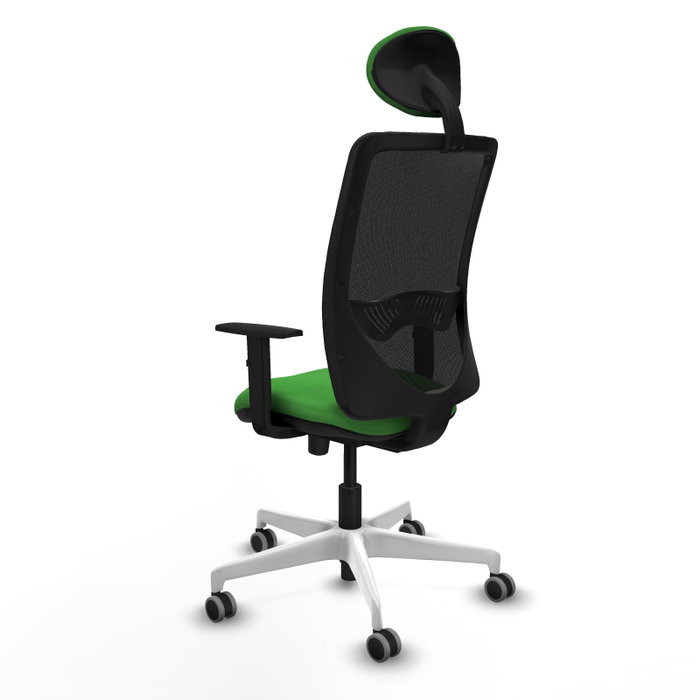 PIQUERAS Y CRESPO Silla de oficina Zulema Verde y Negro