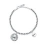 La Petite Story Pulsera con Detalles Boules Flower SS+Azalea Mom Gris