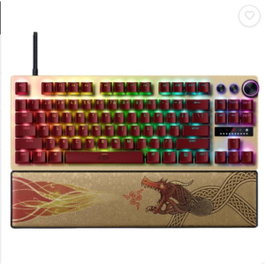 Razer Huntsman V3 Pro Tenkeyless Counter Strike 2 Ed. Oro, Amarillo
