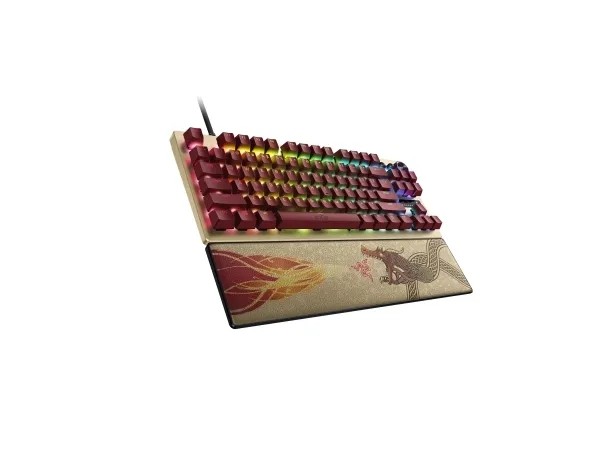 Razer Huntsman V3 Pro Tenkeyless Counter Strike 2 Ed. Oro, Amarillo