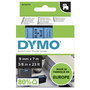 Dymo Cinta D1 Negro sobre Azul 9mm x 7m