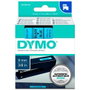 Dymo Cinta D1 Negro sobre Azul 9mm x 7m