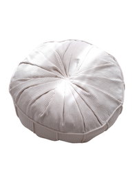 Atelier Del Sofa Vintage Fitilli - White Cojín de Peluche para Decoración del Hogar Suave y Cómodo 60x60x20 cm
