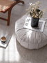 Atelier Del Sofa Vintage Fitilli - White Cojín de Peluche para Decoración del Hogar Suave y Cómodo 60x60x20 cm