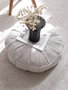 Atelier Del Sofa Vintage Fitilli - White Cojín de Peluche para Decoración del Hogar Suave y Cómodo 60x60x20 cm