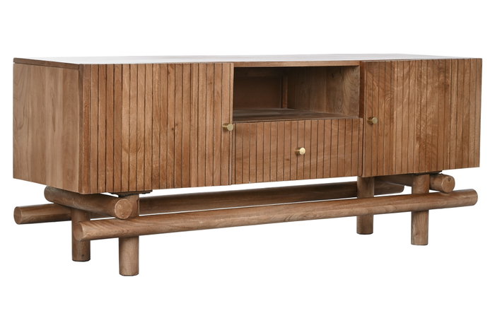 DKD Home Decor Mueble TV Moderno Natural Mango 145x60x42 cm DKD Home Decor Mueble TV Moderno Natural Mango 145x60x42 cm