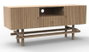 DKD Home Decor Mueble TV Moderno Natural Mango 145x60x42 cm