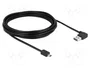 DeLOCK Cable USB 2.0 de 5m con conectores USB-A y Mini-USB A, Negro