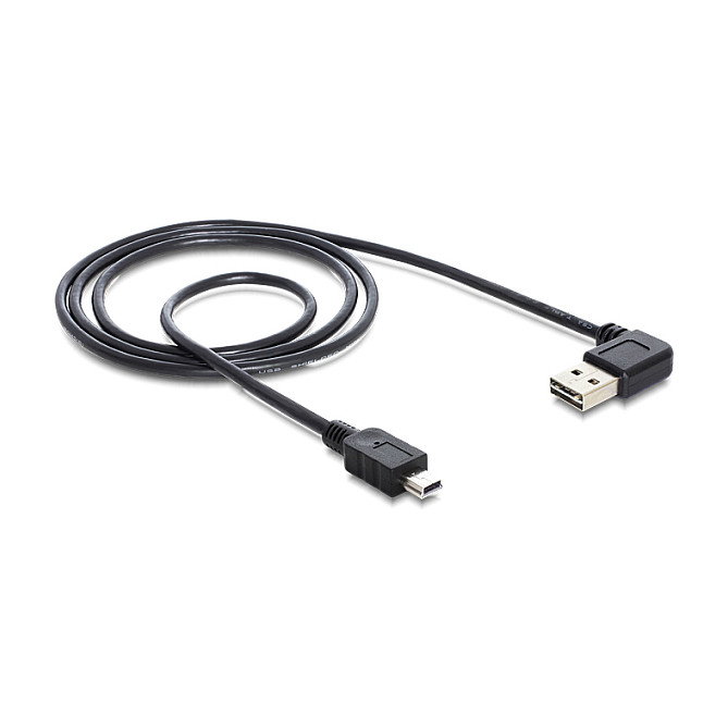 DeLOCK Cable USB 2.0 A a Mini-USB A de 5 m, Negro