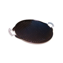 GARCIMA Plancha de Hierro Esmaltada Guison Redonda 42 cm