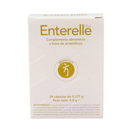Bromatech Enterelle Plus 24 Cápsulas Probiótico para el Equilibrio Intestinal