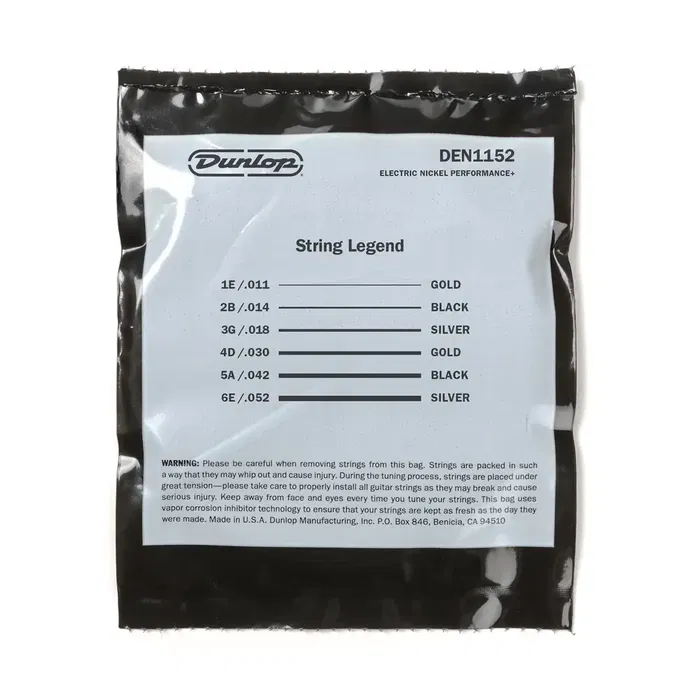 Dunlop Cuerdas Guitarra Eléctrica Níquel 11-52