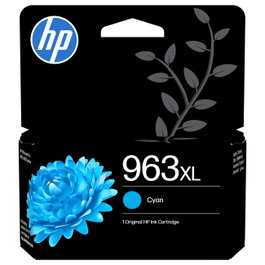 HP 963XL Cartucho de Tinta Cian Original de Alta Capacidad (3JA27AE)​