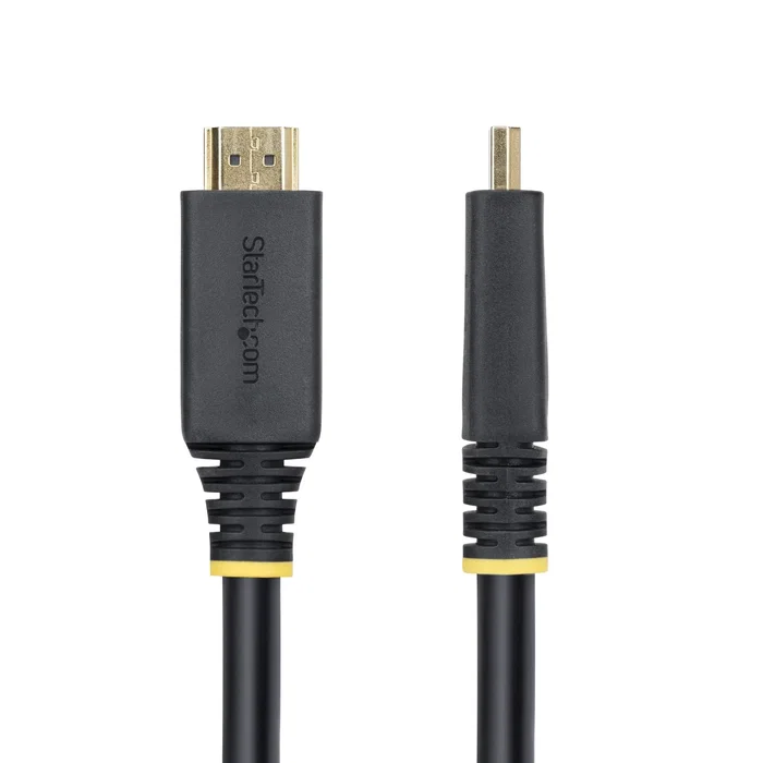 StarTech Cable HDMI 2.0 Activo de Alta Velocidad 10m - HDMI2-CABLE-4K60-10M - 4K 60Hz, HDR10, ARC, HDCP 2.2, 18 Gbps, Conectores Chapados en Oro