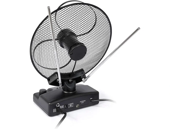 Antena Engel Axil An0256 gr5 Interior Electronica Uhf+Vhf Ganancia 36 Db Filtro Lte 5 gr