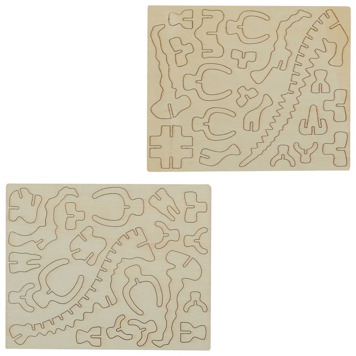 Jeux 2 momes Puzzle Dinosaurio 3D Petits Explora