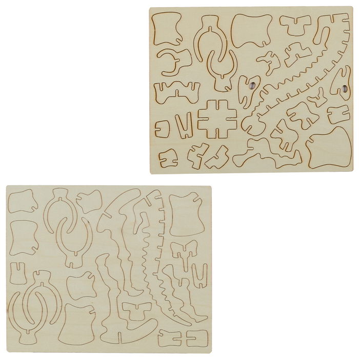 Jeux 2 momes Puzzle Dinosaurio 3D Petits Explora