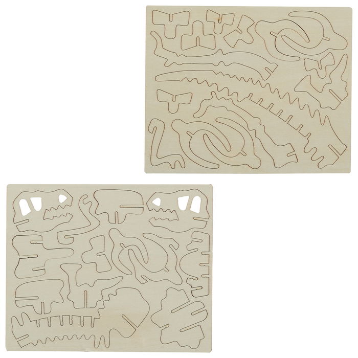 Jeux 2 momes Puzzle Dinosaurio 3D Petits Explora