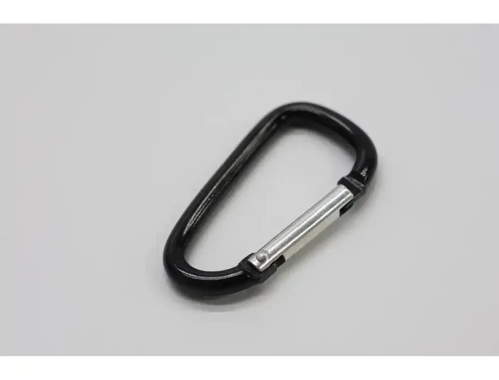 Imaginovo Mosquetón de Aluminio 57 mm - Para Botella, Llaves o Cascos, 85x85 mm, Colores Surtidos (No para Escalada)