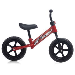 Chicos Bicicleta sin Pedales Balance Bike Flat Track Ruedas Antipinchazos Sillín Acolchado 10 Pulgadas