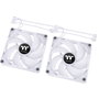 Thermaltake CT140 ARGB Sync Pack de 2 ventiladores de 140mm Blanco