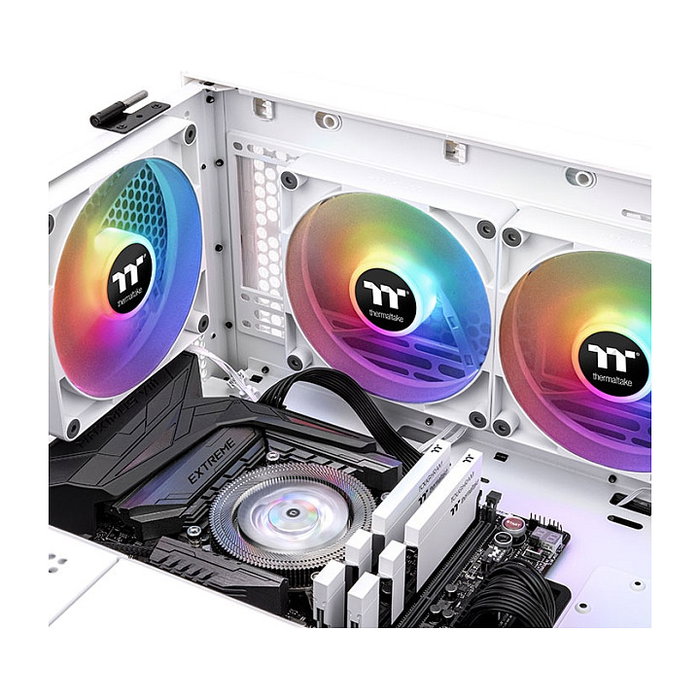 Thermaltake CT140 ARGB Sync Blanco Pack de 2