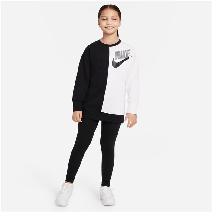 Sudadera sin Capucha Niña Nike Sportswear Negro
