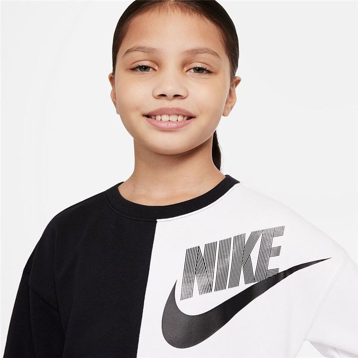 Sudadera sin Capucha Niña Nike Sportswear Negro
