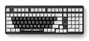 Mchose HW-UT98-1 Teclado Mecánico Inalámbrico 98 Teclas RGB Blanco-Negro, Distribución Polaca
