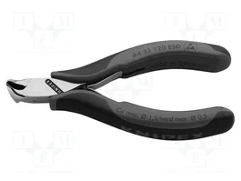 KNIPEX Alicates de corte de frente ESD 120 mm