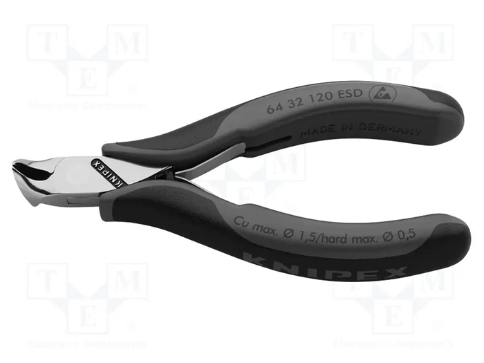 KNIPEX Alicates de corte de frente ESD 120 mm KNIPEX Alicates de corte de frente ESD 120 mm