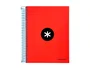 Antartik Cuaderno Espiral A5 Micro Antartik Tapa Forrada 120 Hojas Cuadro 5mm