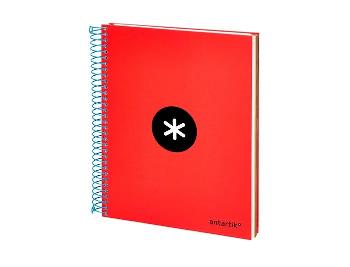 Antartik Cuaderno Espiral A5 Micro Antartik Tapa Forrada 120 Hojas Cuadro 5mm