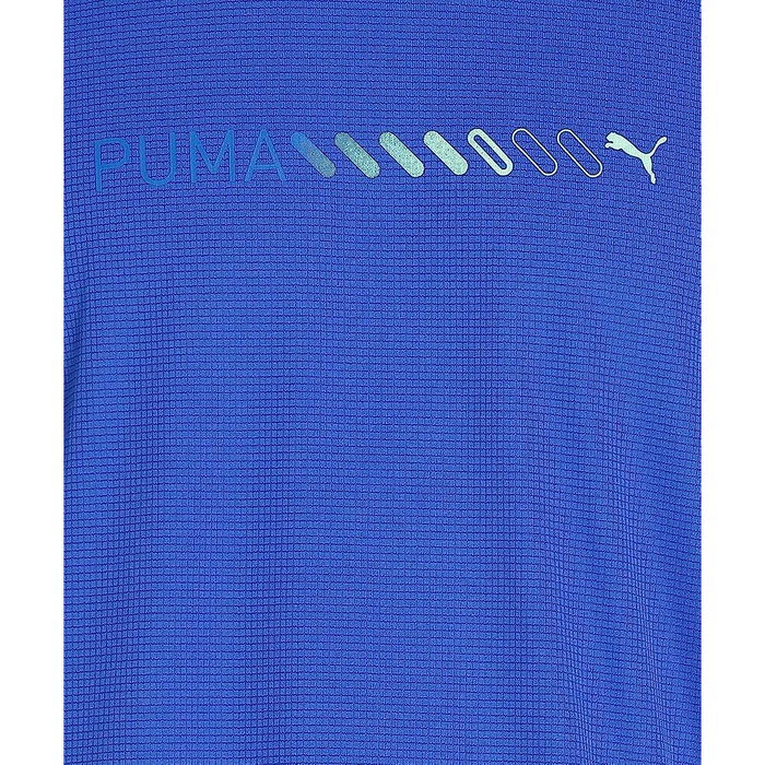 Camiseta de Manga Corta Hombre Puma Run Favorite Logo Azul