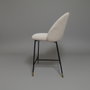 BORDECOR Pack de 2 taburetes Libra Beige y Negro