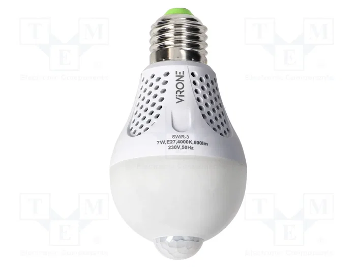 VIRONE Lámpara LED con Sensor de Movimiento E27 7W 4000K VIRONE Lámpara LED con Sensor de Movimiento E27 7W 4000K