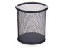 Pincello Lapicero Rejilla Redondo Negro 9x9x9.5 cm (Set de 24)